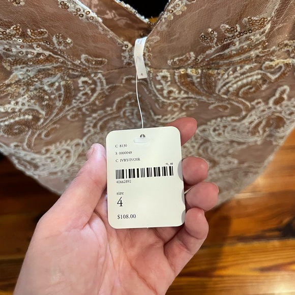 NWT free people night shimmers mini - Picture 5 of 5